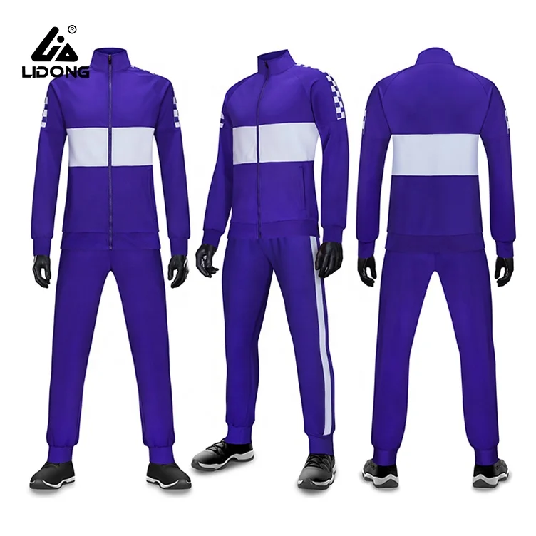 
High quality football training Tracksuit jacket set, custom sportswear sports jacket sportswear wholesale 