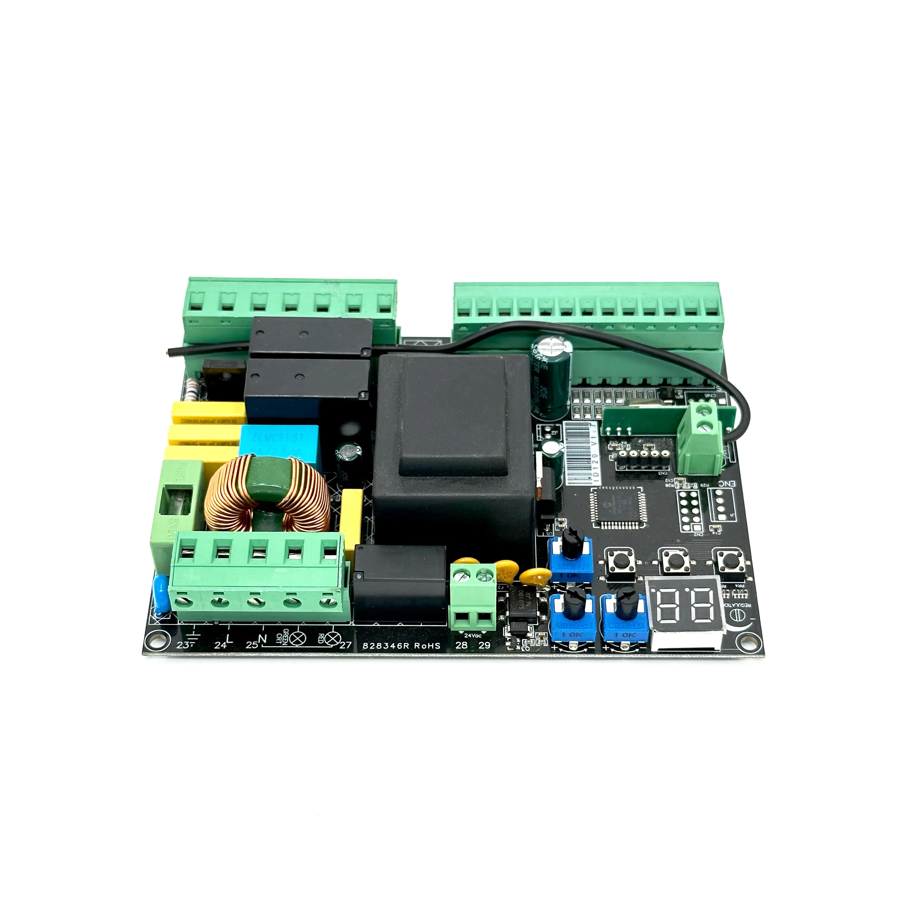 ID120 High Quality AC 110V 230V Traffic Light Control Sliding Gate Control Board Barrier Gate Control Board