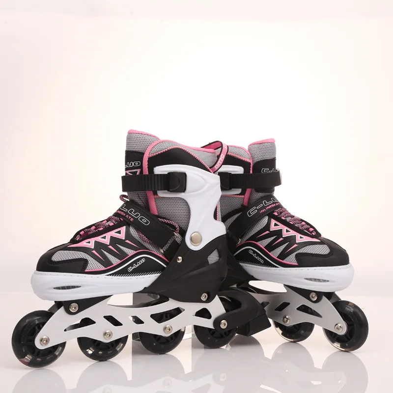 Skates Outdoor Blades Inline Roller Skates for Children Teens Women with Light Up Wheels for Indoor Outdoor Backyard Skating