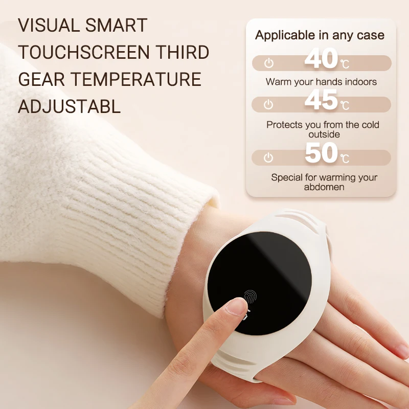 2022 New Style Christmas Gift 2000mAh Reusable Electric Portable Heater Gift Dawn Rechargeable Hand Warmer