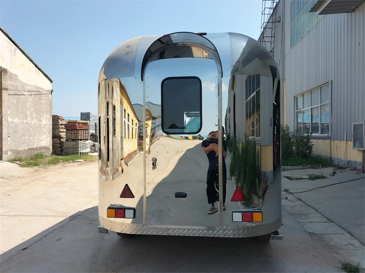 Pizza Hot Dog Ice Cream Airstream Food Truck Food Trailer Food Vending Car For Sale In USA