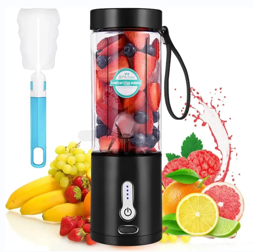 530ML Portable Electric Juicer Mini Fruit Blender Cheese Smoothie Orange Lemon Fresh Juice Shake Squeezer USB Charging Mixer Cup