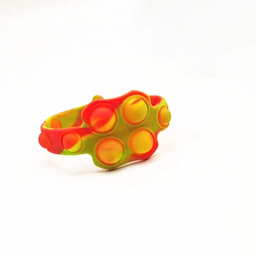 2021New amazon best seller push it bubble sensory toys push bubble bracelets for Kids