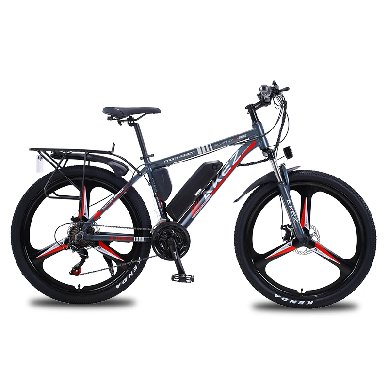 Aluminum alloy electric bike 21 speed electric bicycle for adult 26 inch mountain ebike double disc brake 36v 350w e bike