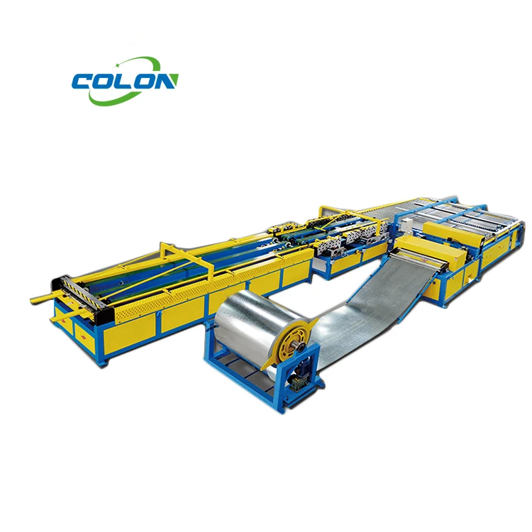 China U shape Hot sale Rectangular pipe making production line 5  hvac air duct equipment