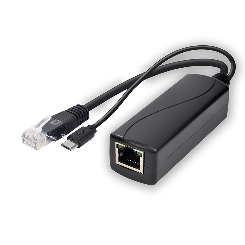 Good quality 12V 2A 10/100/1000mbps gigabit poe splitter  PS5712TG at Wifi Adapter For POE Camera/IP Phone