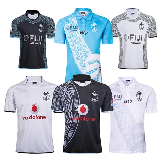 
Wholesale Fiji Sports Jersey New Model Sublimation Custom Rugby Jersey 