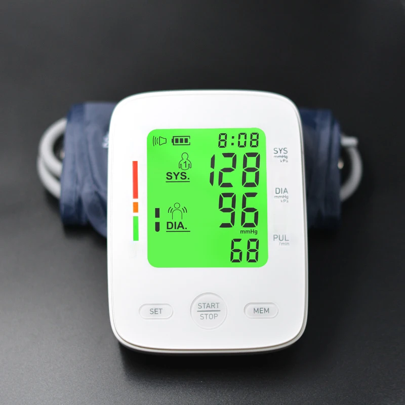 BP Machine Digital Blood Pressure Monitors Tensiometer Electric Portable Pretion Meter Sphygmomanometer Blood Pressure Machine