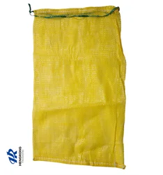 25 kg Leno mesh bag packing for onion with  color file