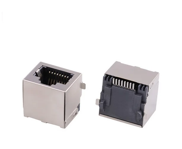 8P8C Surface Mount RJ 45 SMT Connector with Fragment Ethernet RJ 45 Jack Connector