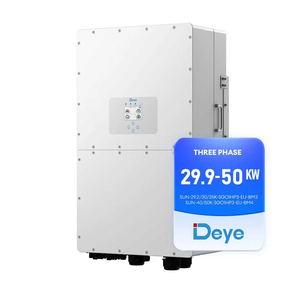 Deye Off Grid Inverter 30Kw 40Kw 35Kw 50Kw 3 Phase 220V Dc Hybrid Inverter For Home