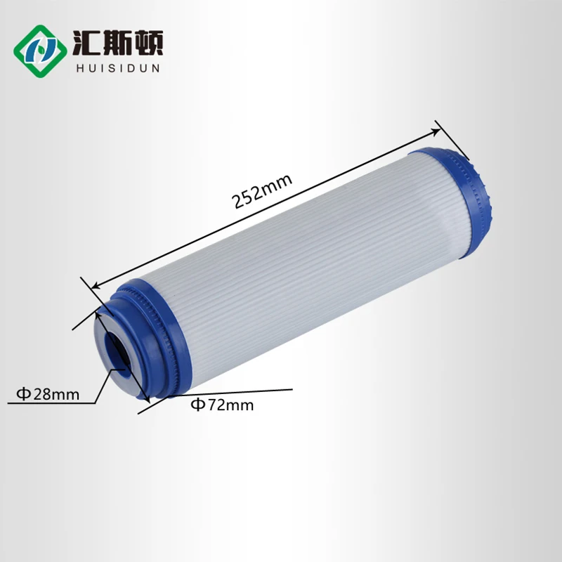 10 20 40  inch household water purifier filter element Coconut shell activated carbon UDF universal granular carbon