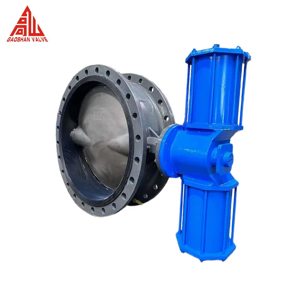 D341X DN2200 DN2000 DN1800 DN1600 Big Size Ductile Iron Flange Butterfly Valve