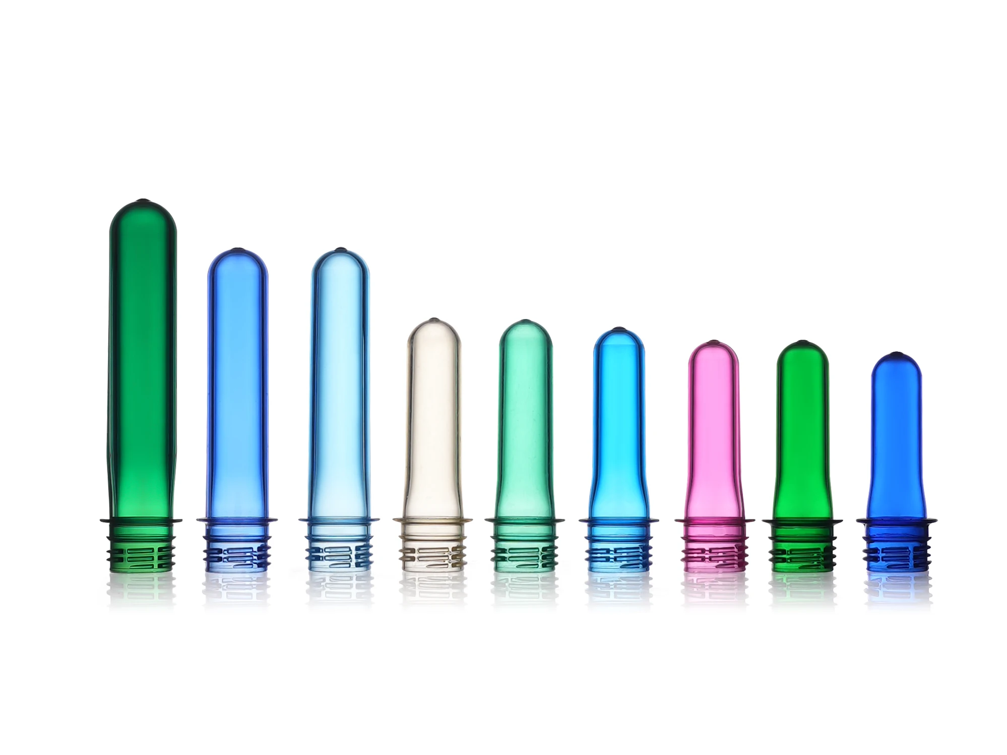 High Quality 28mm 38mm 45mm 55mm Plastic PET Preforms Blowing Beverage Water Bottles Pet Preforms Manufacturer