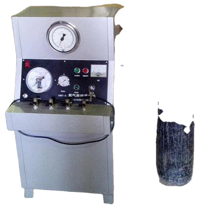 Fire Extinguisher N2 Calibration Instrument for Refilling Equipment Nitrogen Gas Automatic Filling Machine