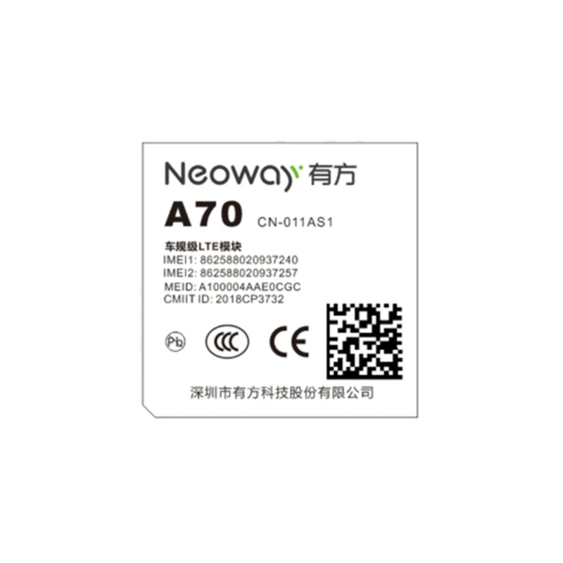 A70 is an automotive-grade LTE module supports OpenLinux and provides rich APIs for custom development