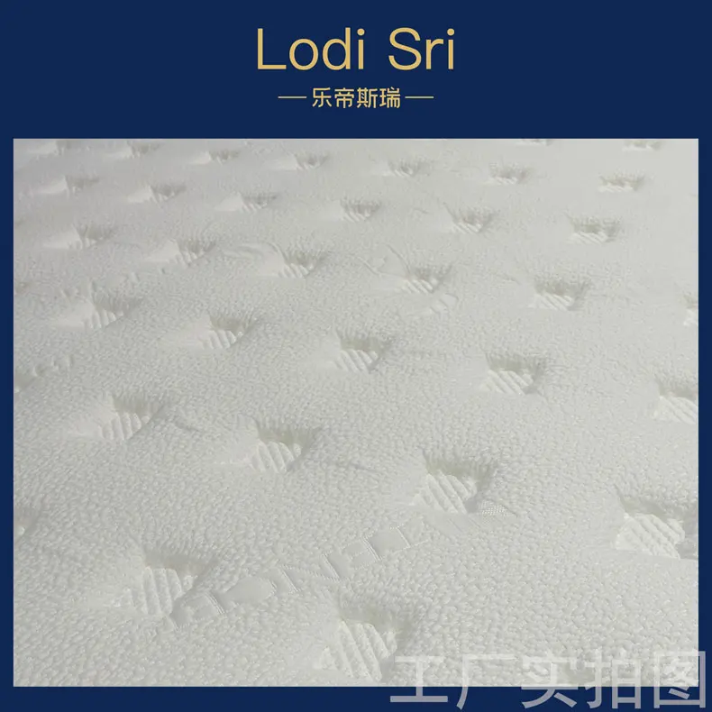 wholesale king size fashion style OEM jacquard fabric double side pillow top pocket spring mattresses memory foam