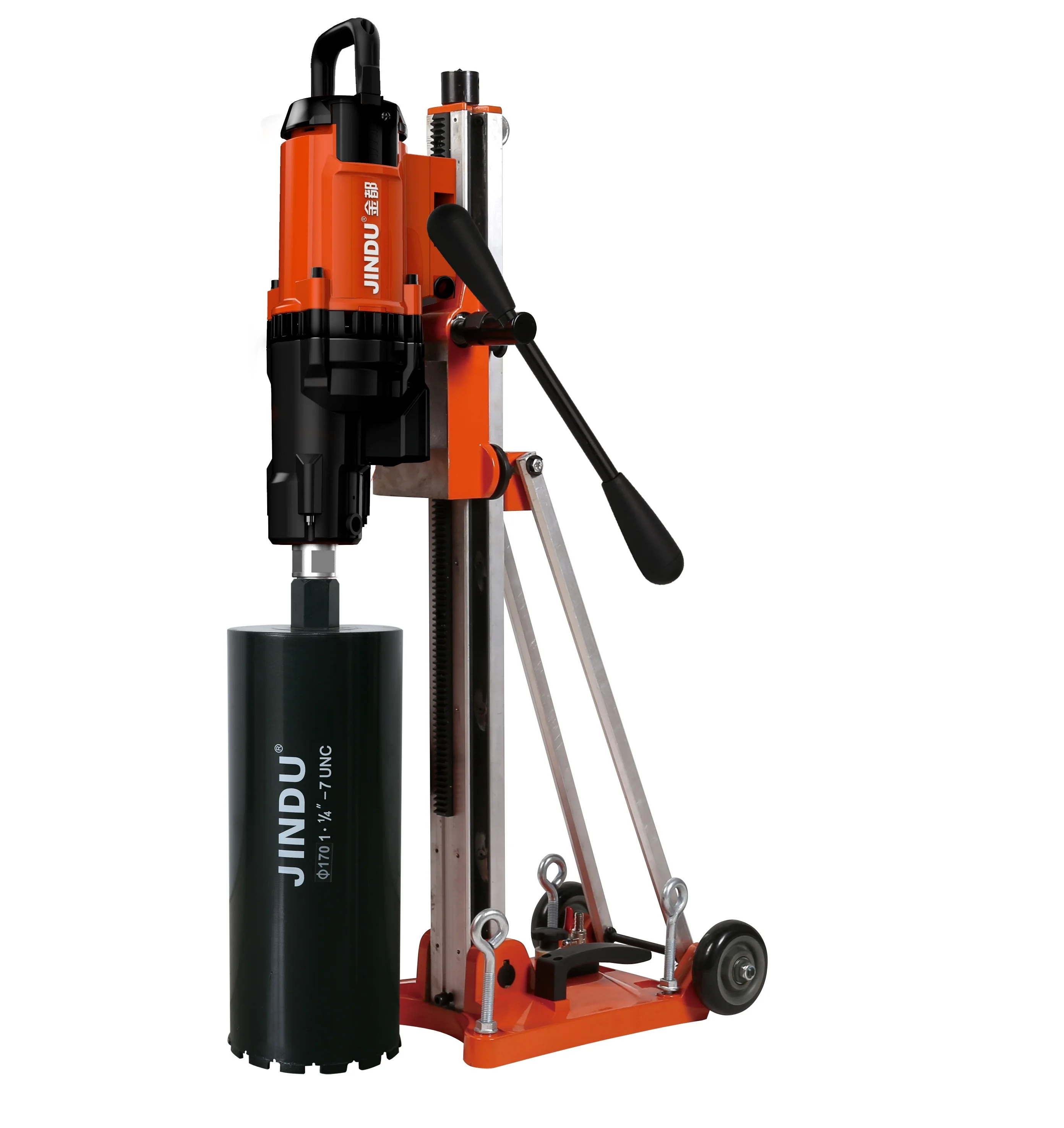 Заводская Продажа, сверлильный станок с алмазным сердечником 3200 Вт, 230 мм, 900 об/мин, простой в эксплуатации, с высоким крутящим моментом и угловой подставкой