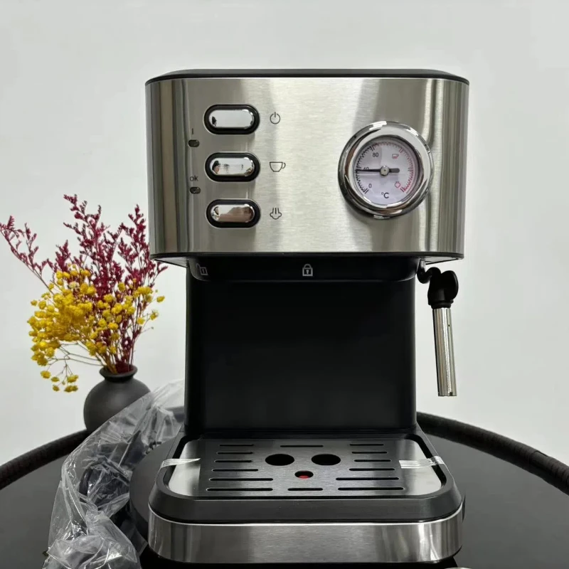 Factory direct coffee machine grinding one household small freshly ground drip coffee pot commercial automatic coffee maker