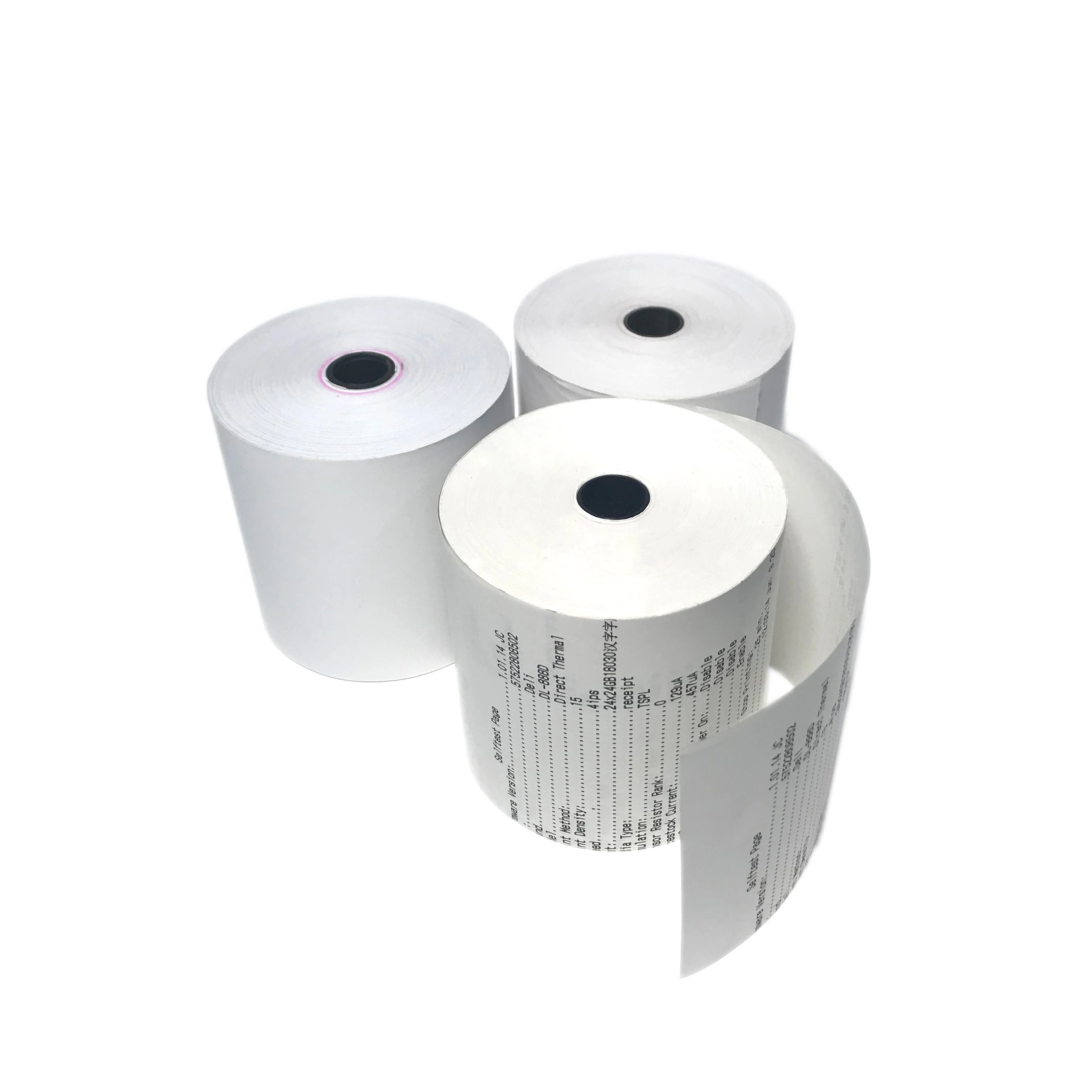 Factory price for 80x80mm 57x50mm thermal paper manufacturer