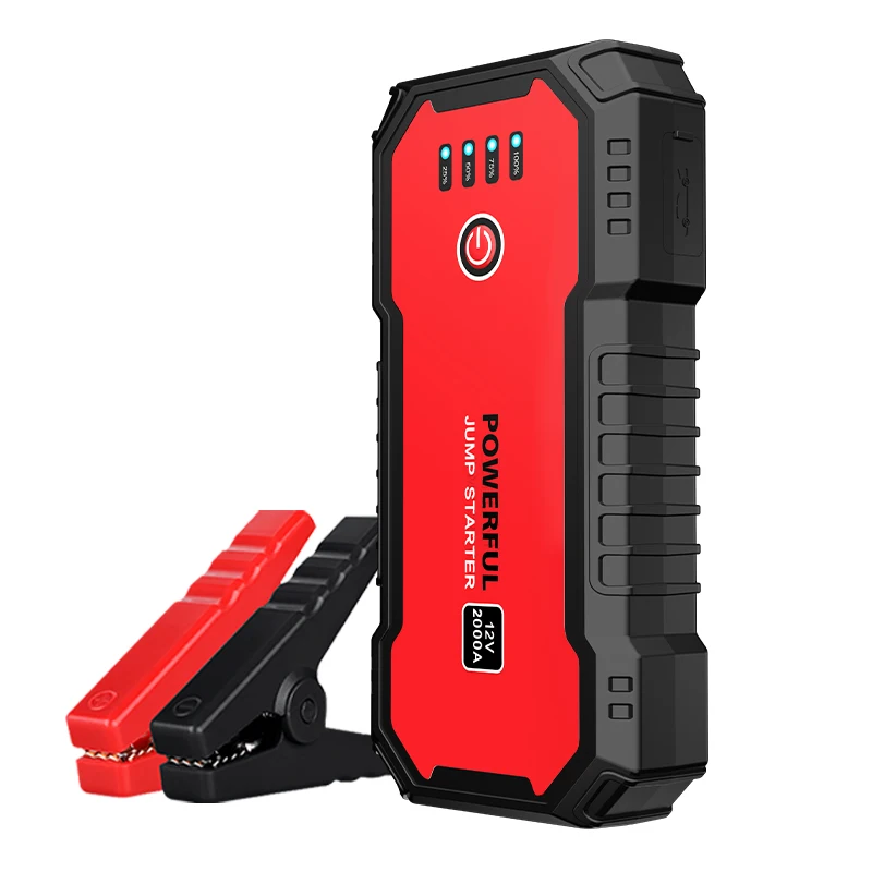Zhongou 20000mAh 2000A Peak Current  Car Battery  Booster Jump Starter
