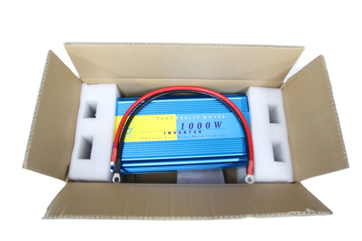 1000W Pure Sine Wave Inverter DC 12V 24V AC 110V 220V 230V Off Grid Power Inverter