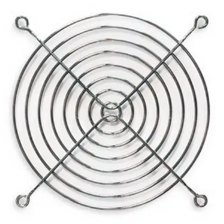 AC/DC Fan Parts Adjustable Iron Wire Mesh Guard for Motor/Cooling Fan