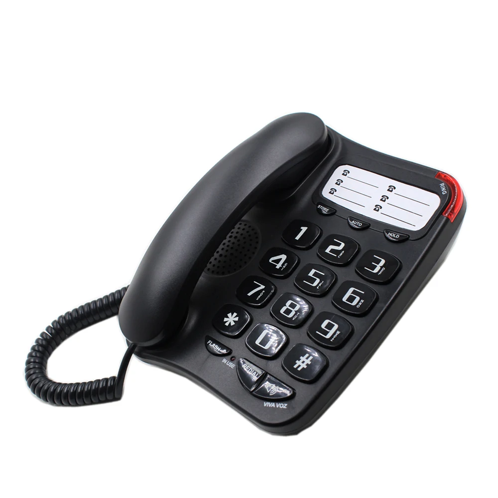 2020 Analog Old Senior People Line Big Button Phone