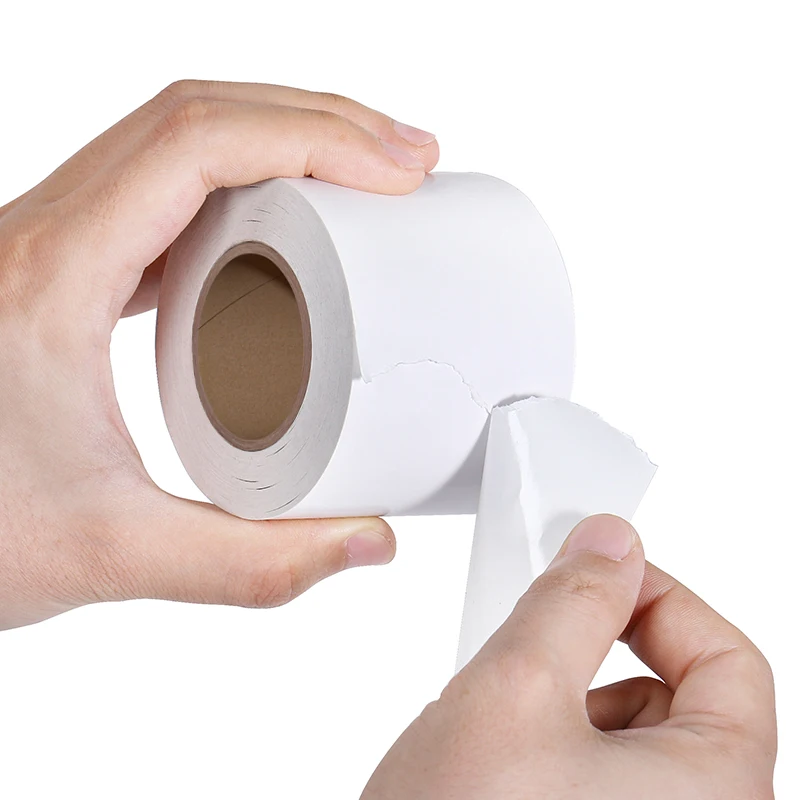 Continous Thermal Liner Less Label No Glue at Edge 58mm*50m/58mm*65m/57mm*98mm for DIGI Printer