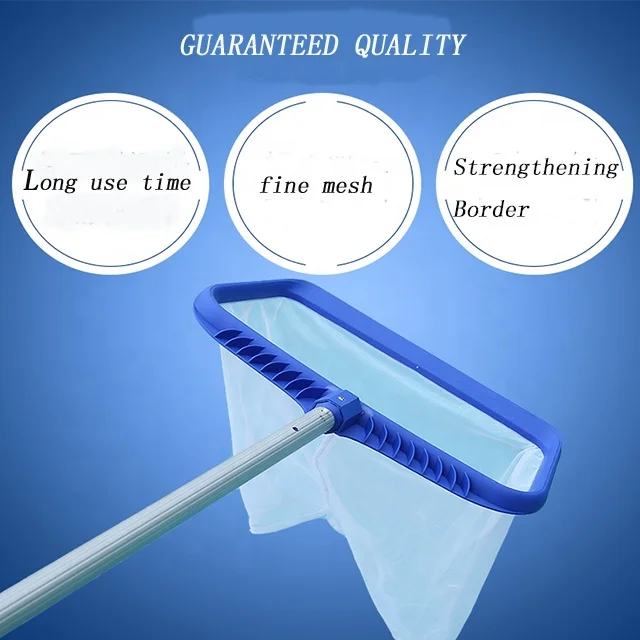Professional Swimming Pool Cleaning Accessories Deep Bag Leaf Rake and Cleaning Robot Made of Durable Plastic for Outdoor Use