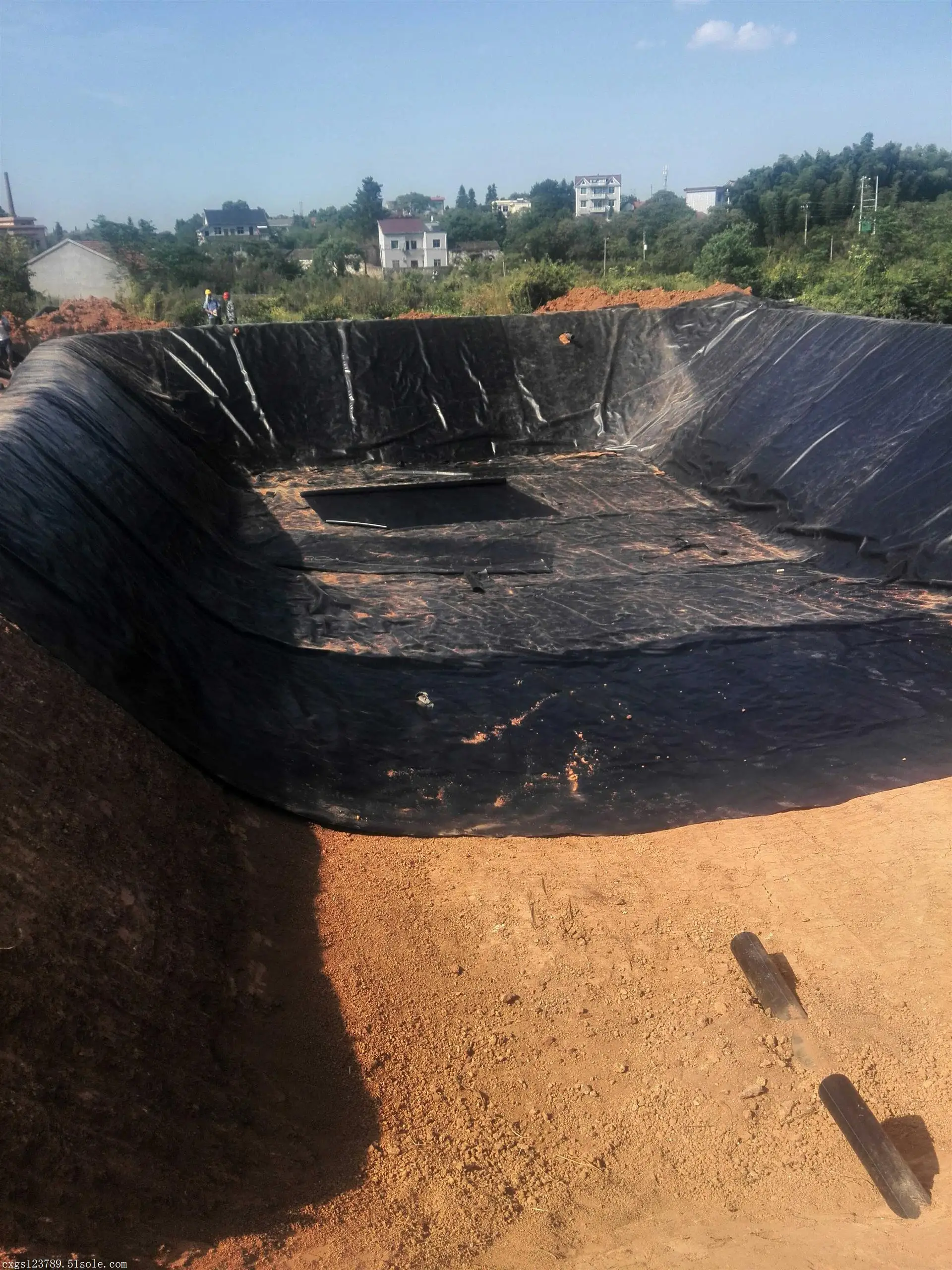 Made in China EPDM membrane for pond waterproofing 0.5mm swimming pool waterproofing EPDM membrane