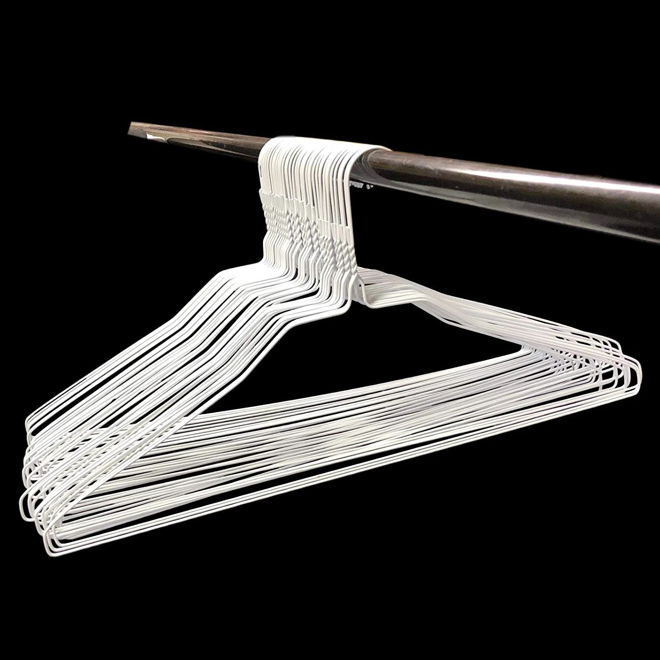 Laundry Hangers For Clothes Wire Coat Hangers Steel White Hangers Wire Iron