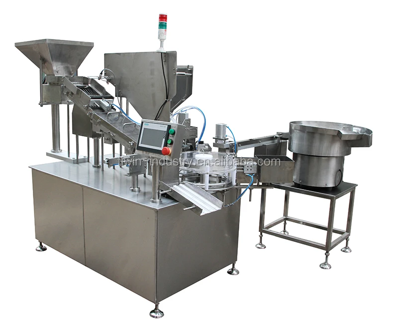 Vitamin C Effervescent Tablet Bottle Tube Filling Packing Machine