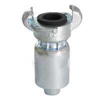 hose end with ferrules Ground joint coupling