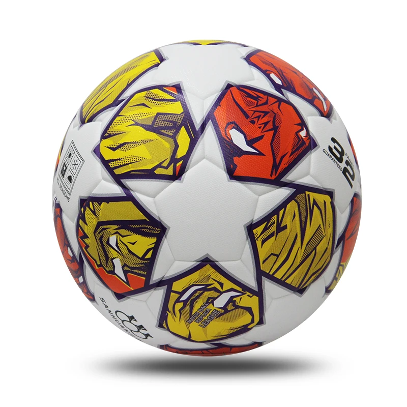 Aolan yellow  Bladder/Carcas PU/for camp/Soccer Ball