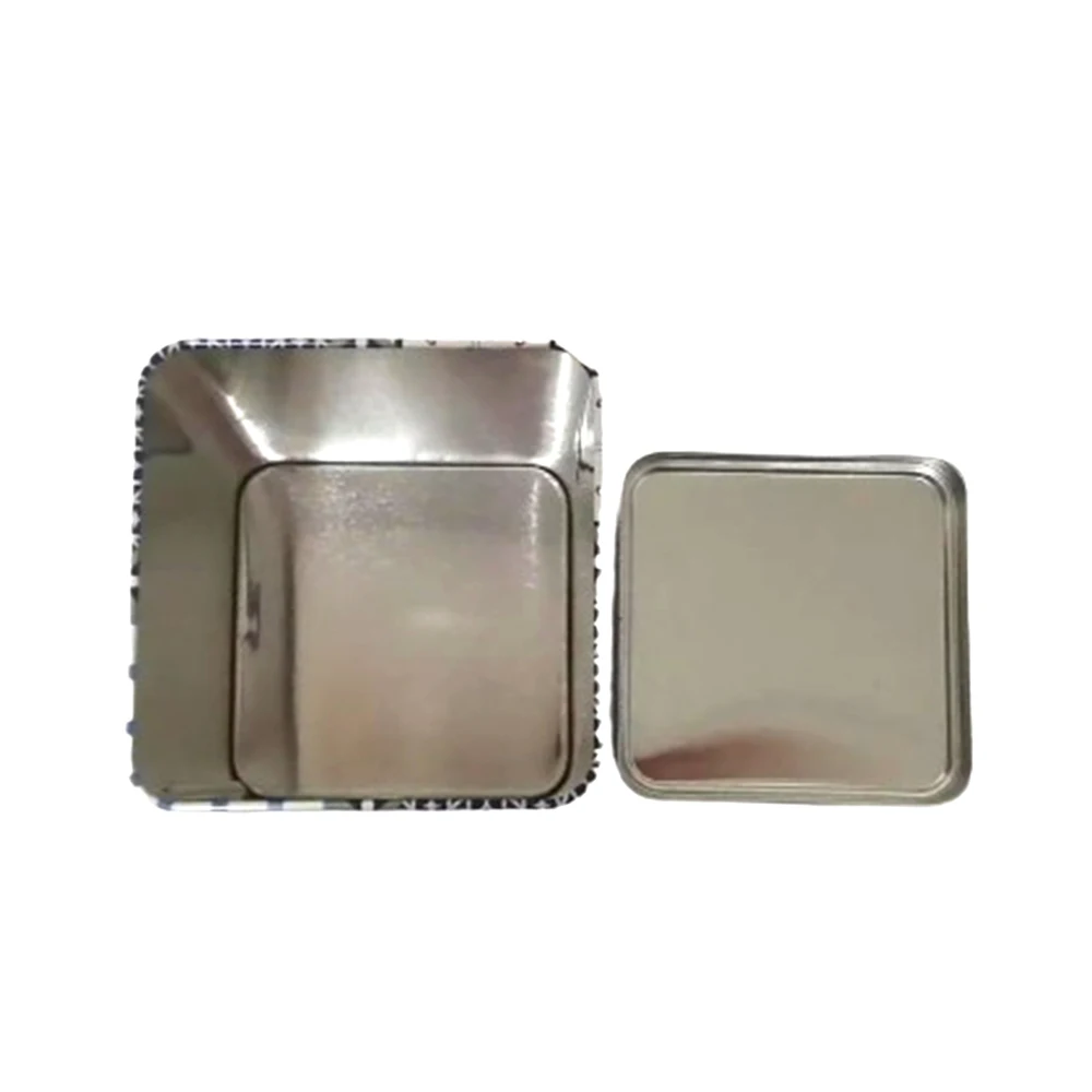 Factory Wholesale Custom High Quality Food Grade Tinplate Tin Canister For Cookie And Chocolate Metal Tea Canisters