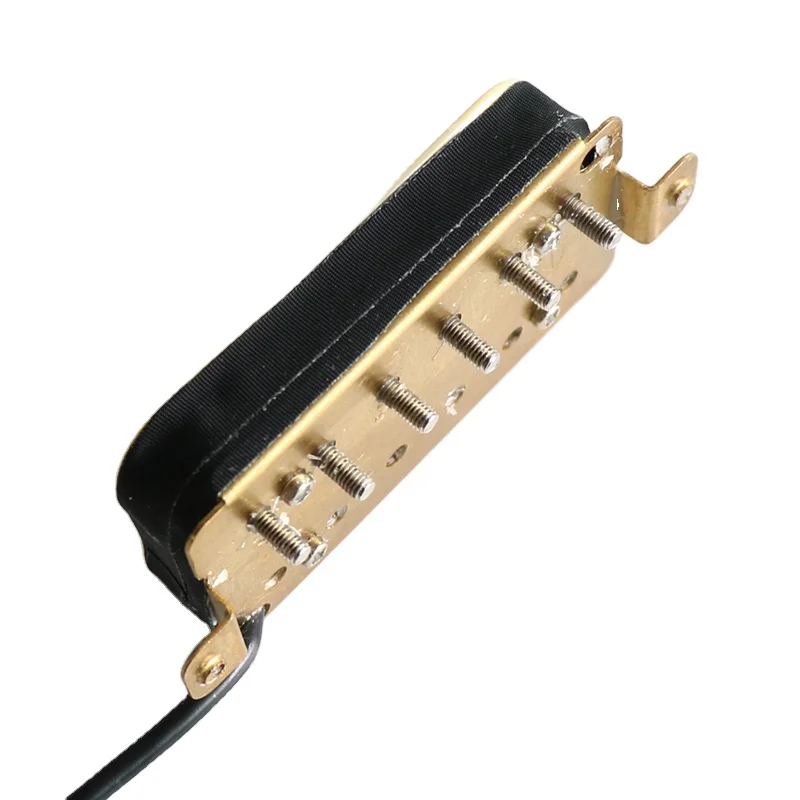 1 комплект DH52 Alnico 5 50 винтажные гитарные звукосниматели Humbucker цвета зебры с 4 проводами на выходе