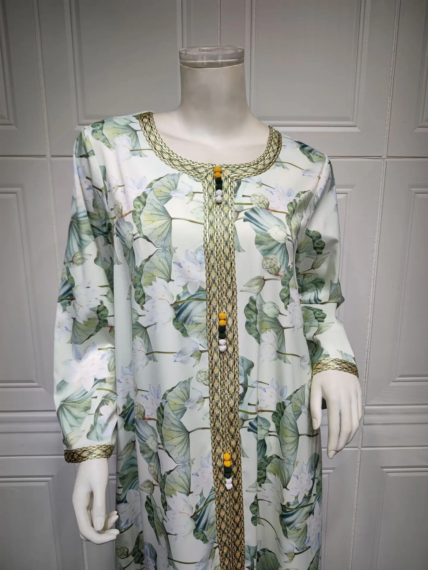 Fashion beautiful abaya Dubai muslim turkish dresses for women clothes islamic indian pakistani style clothing