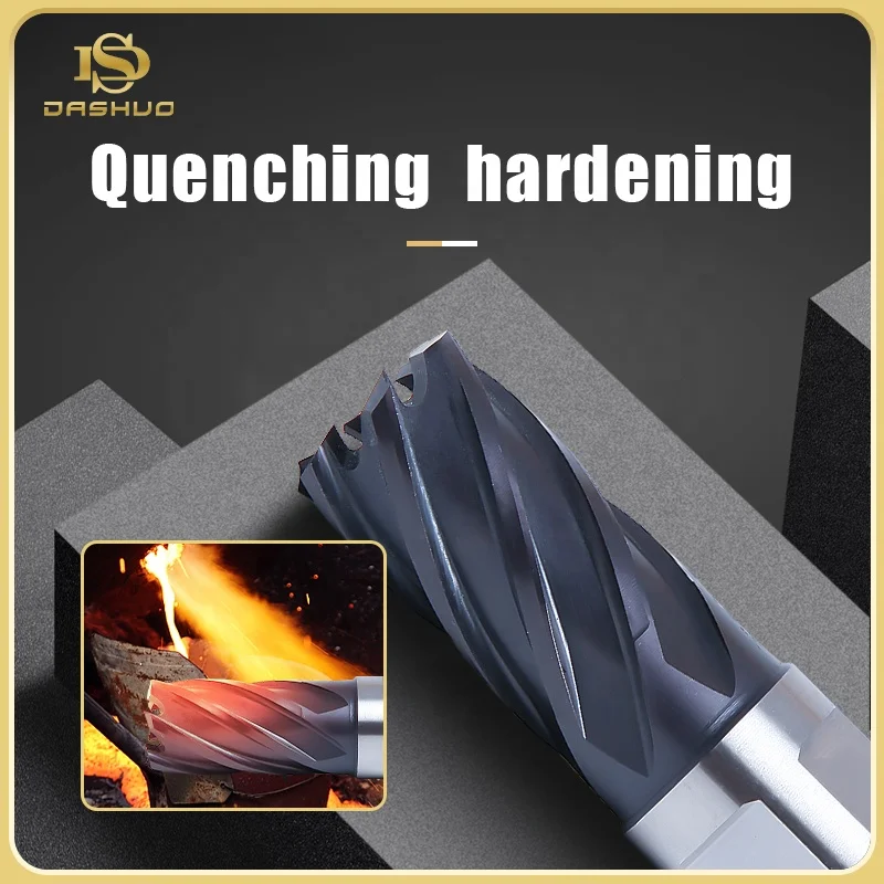 DASHUO ALTIN/TiAIN HSS Annular Cutter Titanium Coated Tungsten Carbide Tipped Diameter 22MM 24MMfor Magnetic Drilling tools