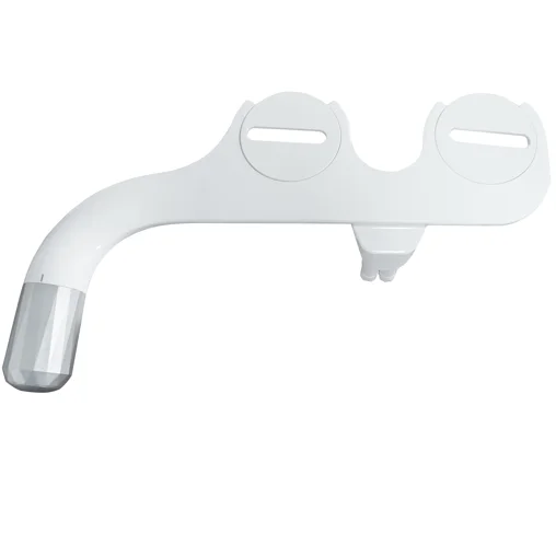 Diamond handle bidet attachment with spray gun two-in-one single cold water