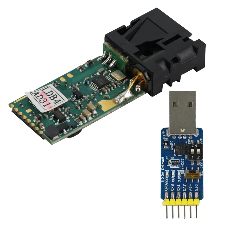 Meskernel 1mm Accuracy RS232 TTL Serial Port Digital Signal Output For Professional Project Laser Distance Sensor