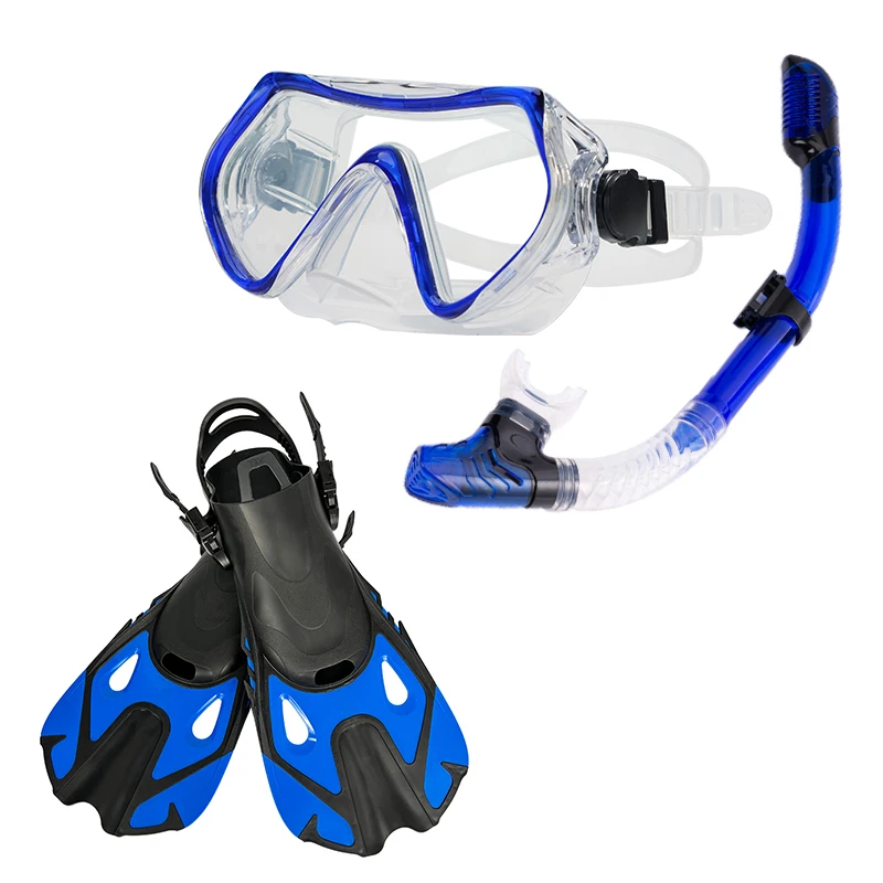 High Quality Profional Adults Scuba Snorkel Diving Masks Comprehensive Equipment Sets for Diving Enthusiasts