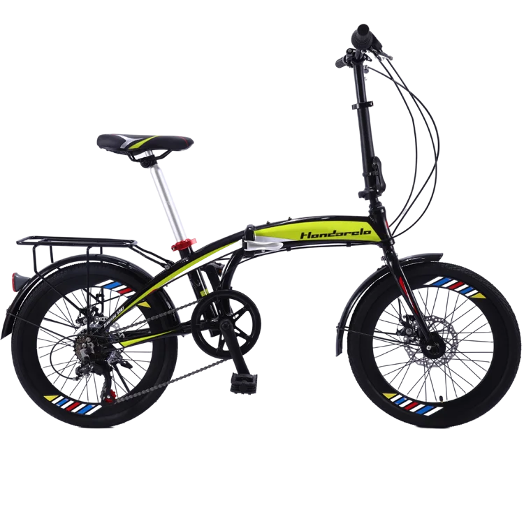 Best Entry Level High Quality Carbon steel fork Adult Lightweight Gear Cycle Aluminium Alloy Folding Bicycle Bikes
