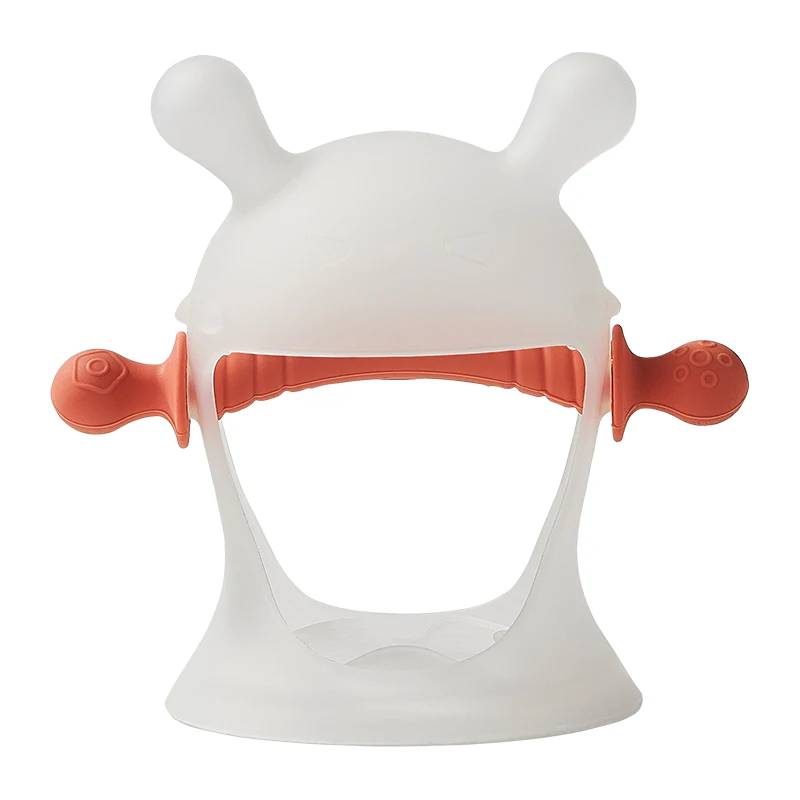 Omnibearing Care Of Gums Removable Dual-Purpose Baby Teether Sensory Toys Food Grade Liquid Silicone Baby Gloves Teether