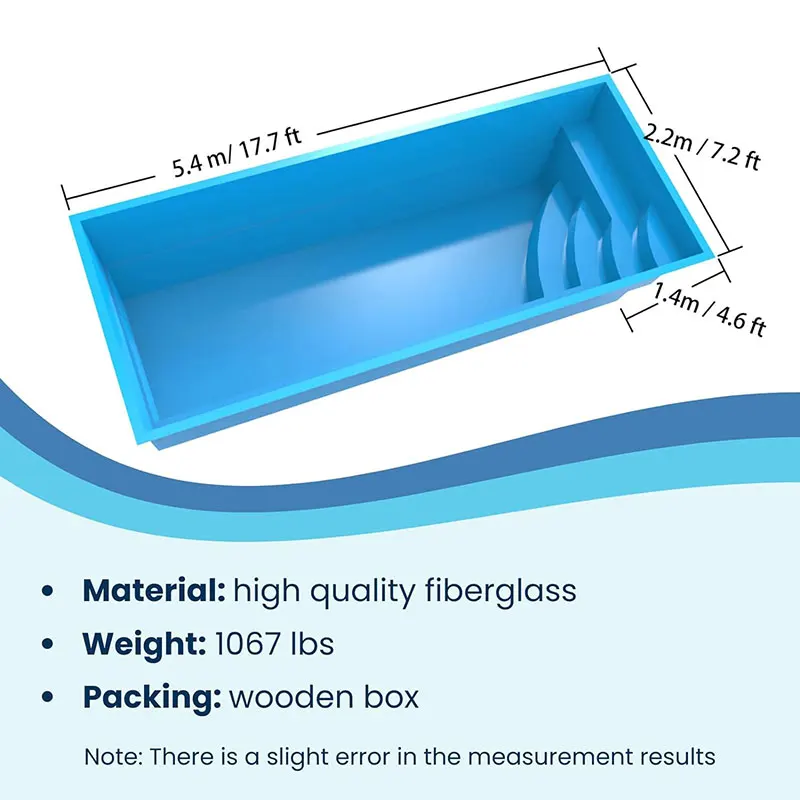 family rectangular stock tank lader swimming pool heating swim pool spa outdoor 5m 6m 4m swimming pool