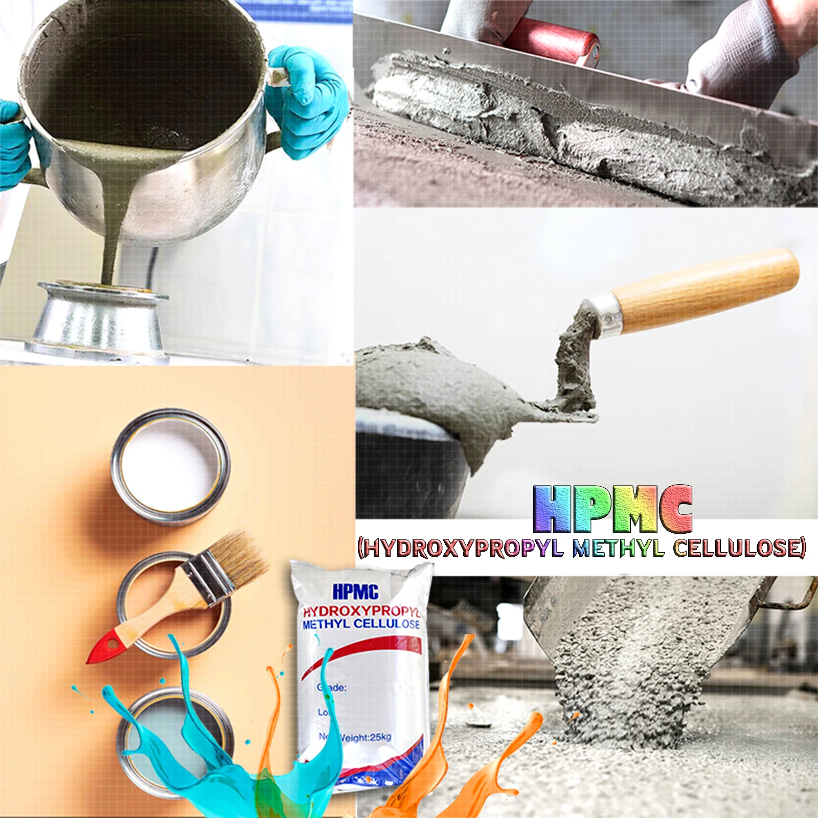 HPMC Factory Price with high material  and high viscosity Irresistible 150K Hydroxypropyl Methyl Cellulose