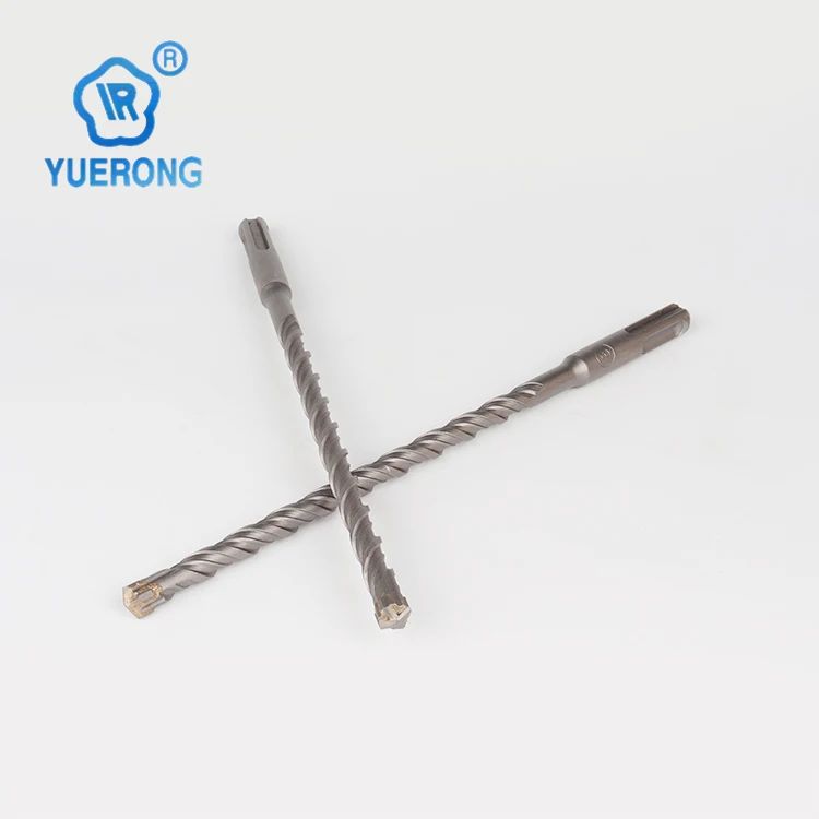 high quality sds plus drill bit cross tip carbide double flute for madonry drill concrete 310mm long