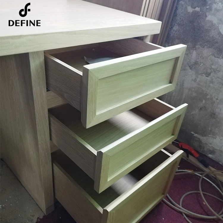 Industrial Modern Home Hotel Office Furniture Wooden Writing Study Desk Computer Laptop Office Table With Drawers