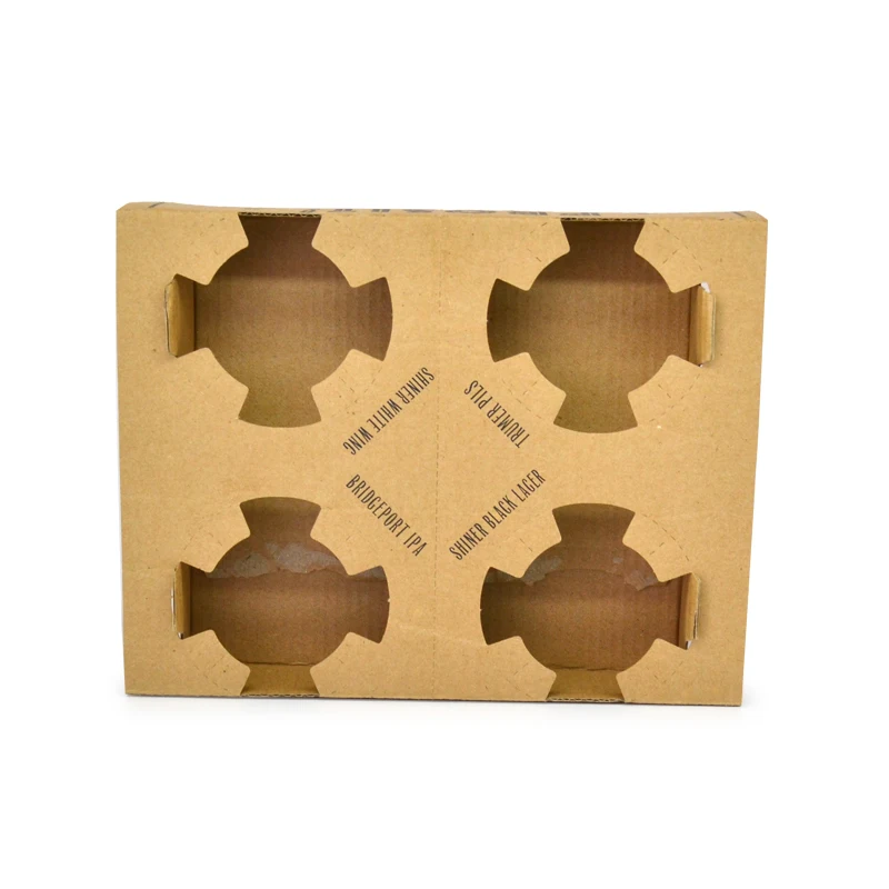 Wholesale Paper Cup Holder Tray of 1/2/3/4   Coffee Cup Carry Holder