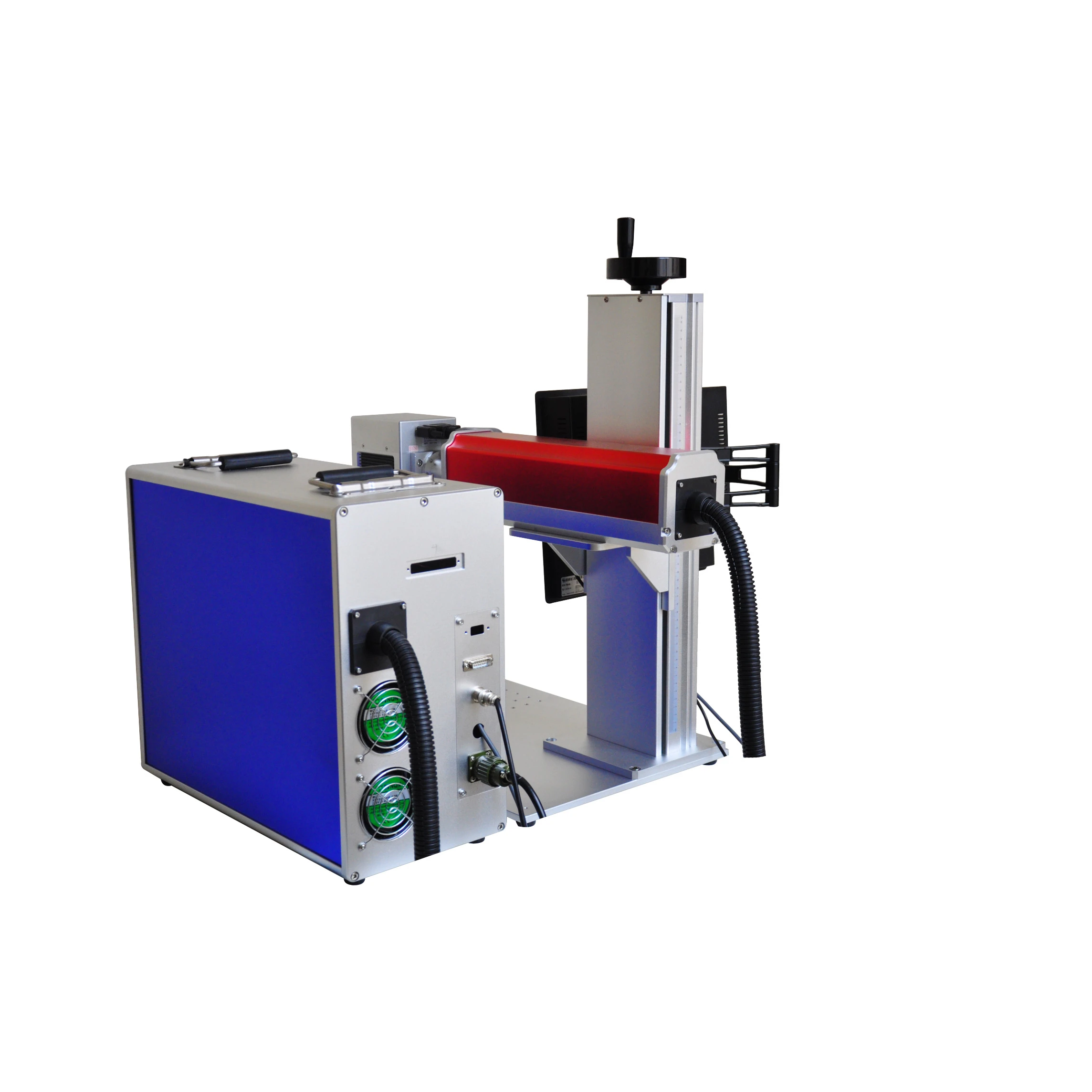 Long Service life plastic stainless steel metal jewelry 20w 30w 50w jpt raycus portable fiber laser marking machine for sale